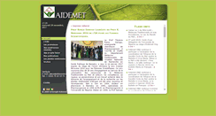 Desktop Screenshot of aidemet.org